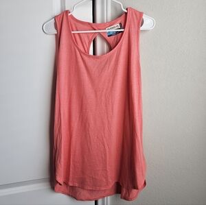 Magellan Outdoors Women's Coral Cutout Back Sleeveless Tank Top